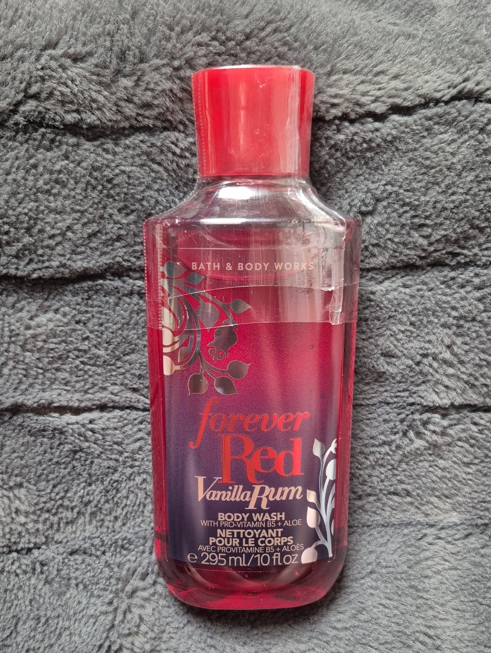 Bath & Body Works Forever Red Vanilla Rum Body Wash, New & Sealed